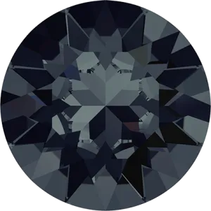 1028 & 1088 Swarovski Chaton & Round Stones, Graphite (253)