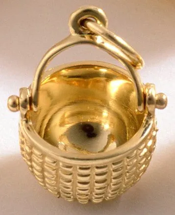 14k Nest Open Basket 1/2"