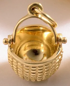 14k Nest Open Basket 1/2"