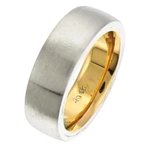 14K or 18K Two-Tone Gold Traditional Ring