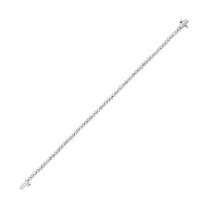 14KT White Gold Stunning Bracelet - 1/5 ctw