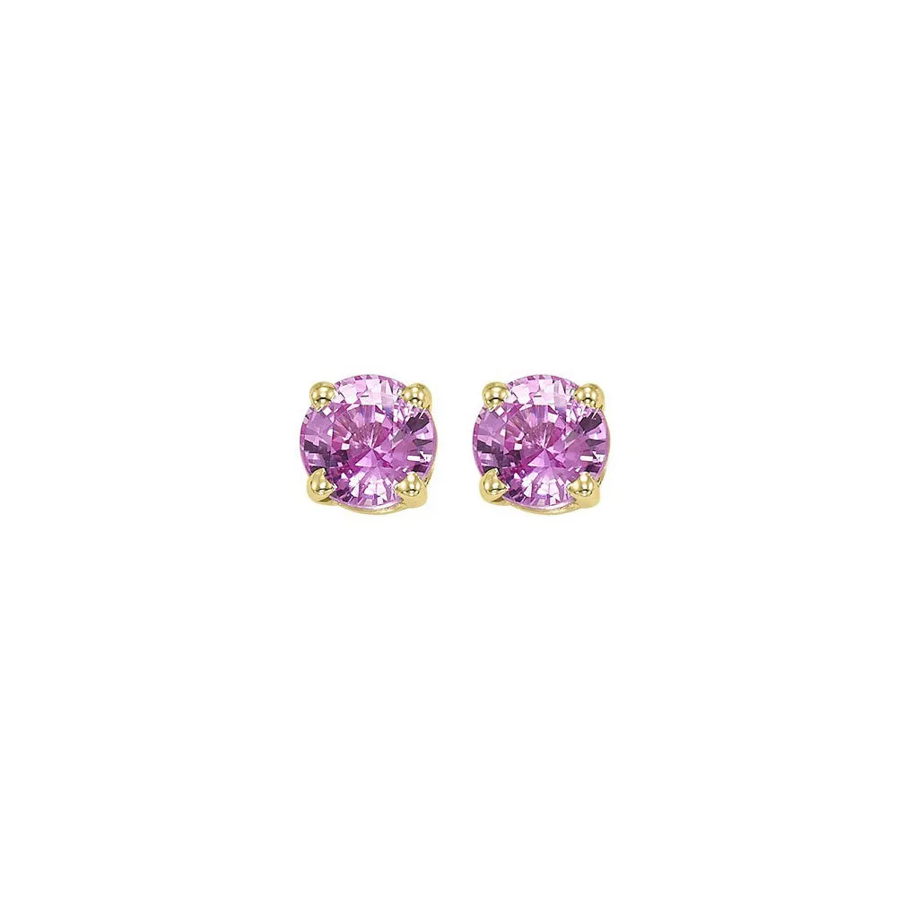 14KT Yellow Gold Stud Earrings