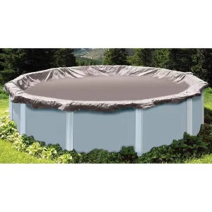 15' Super Deluxe Winter Cover Silver Round
