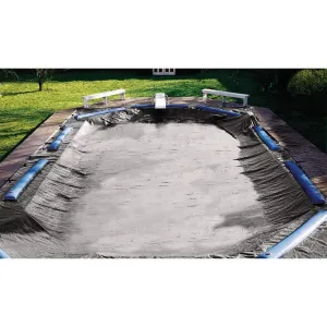 18' X 36' Super Deluxe Winter Silver Rectangular