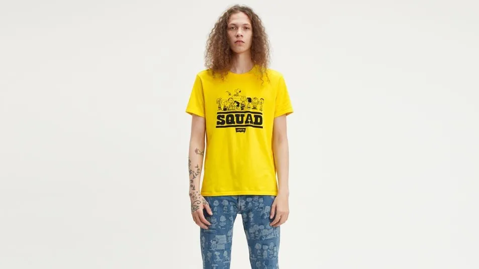 22491-0514 Levi's Premium SS Peanuts Squad Cybe Tee