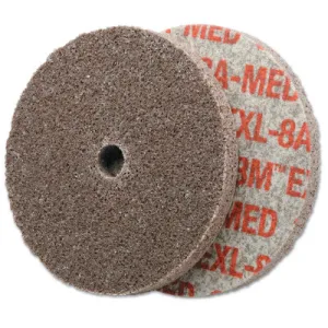 3M™ Scotch-Brite EXL Unitized Deburring Wheel, 3 X 3/8, Coarse, Aluminum Oxide, 048011-13766
