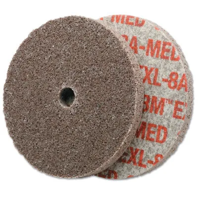3M™ Scotch-Brite EXL Unitized Deburring Wheel, 3 X 3/8, Coarse, Aluminum Oxide, 048011-13766