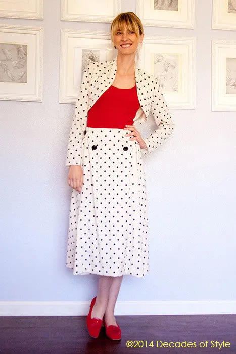 #4012    1940s Sleek Sleeve Bolero