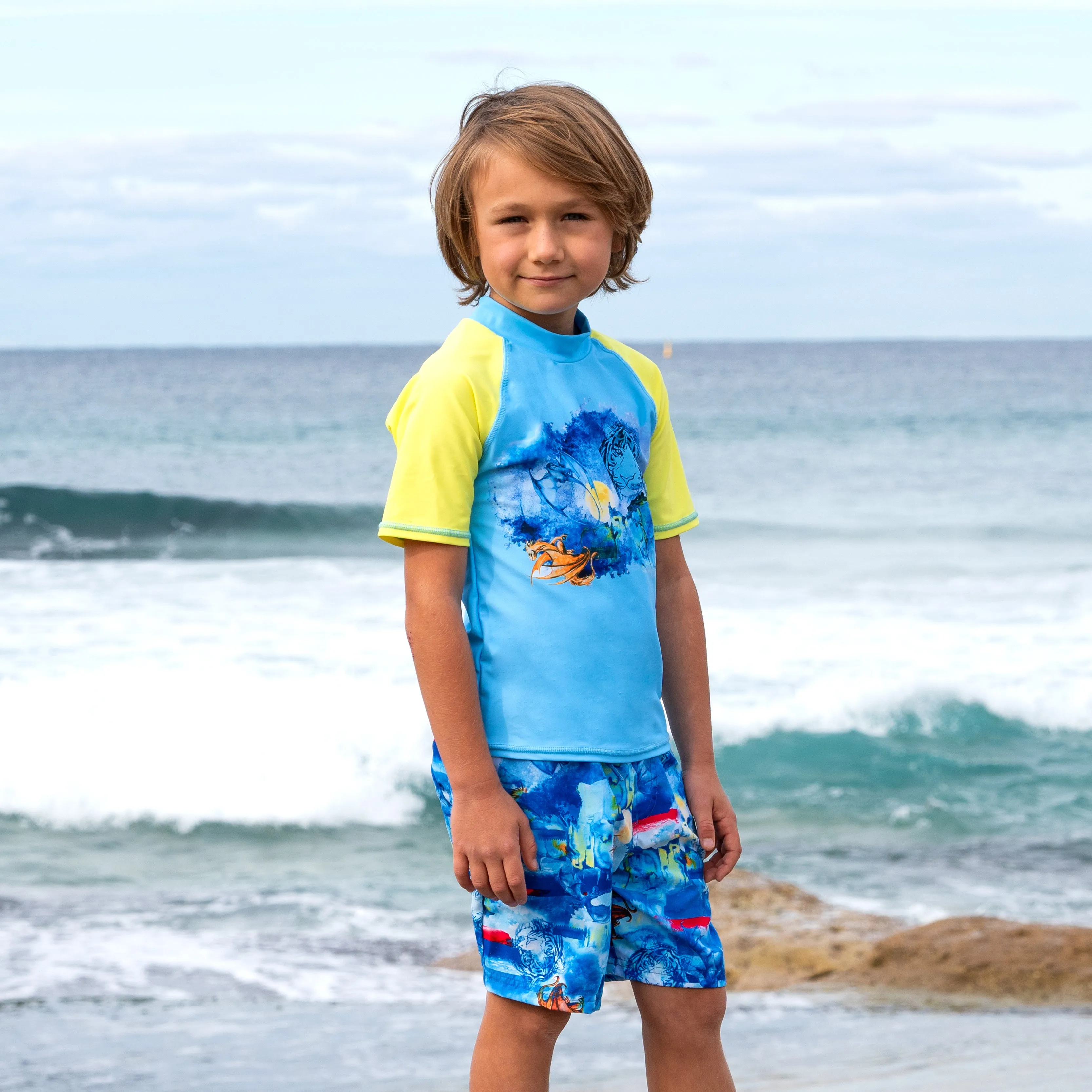 406 Cosmik Dragon Short Sleeve Rashvest