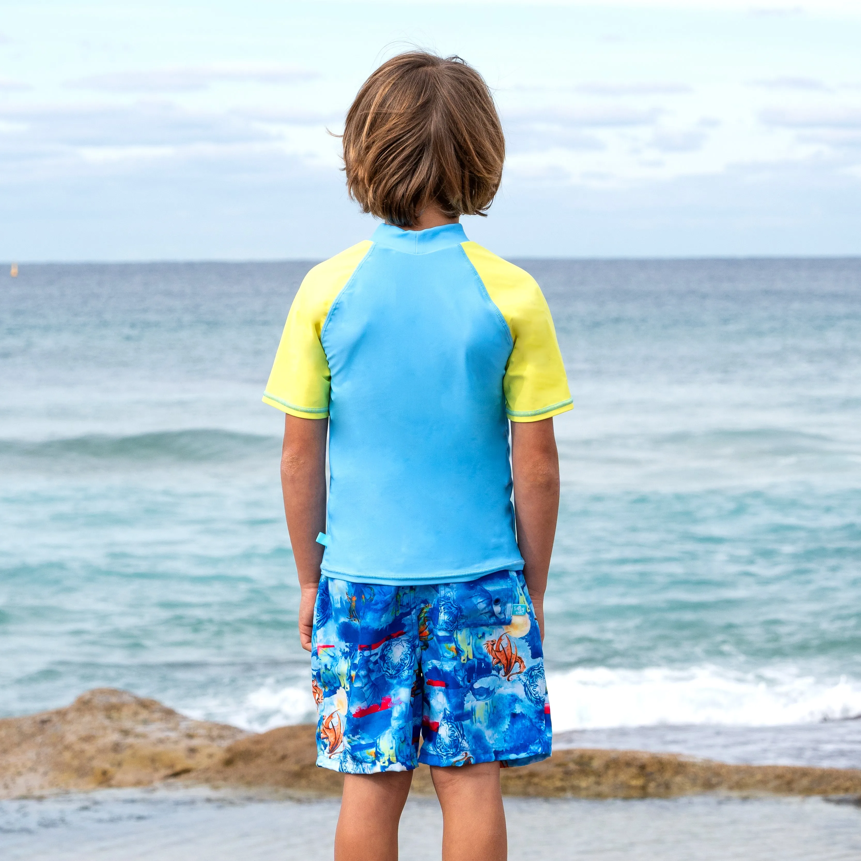 406 Cosmik Dragon Short Sleeve Rashvest