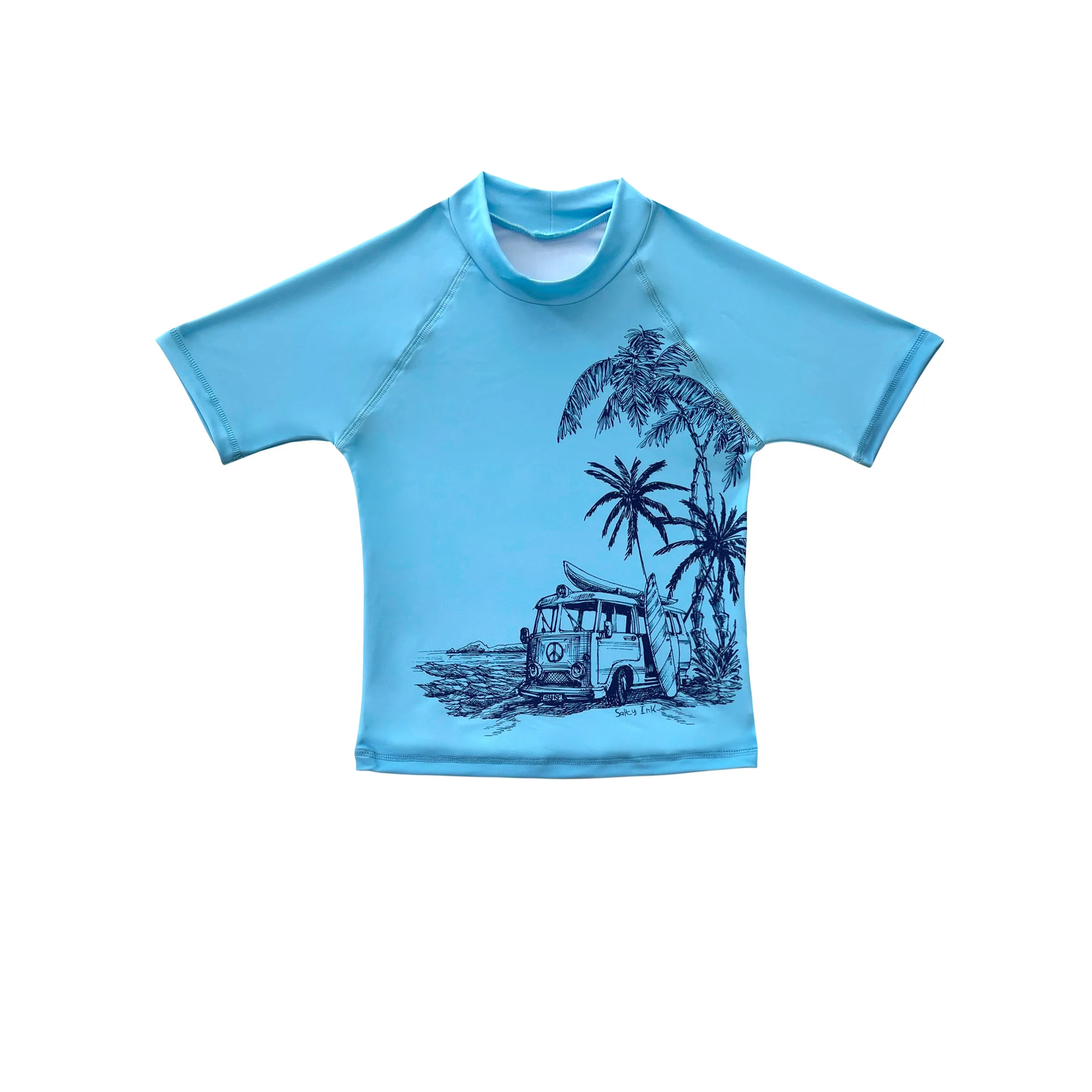 406 Vintage Surf  Short Sleeve Rashvest