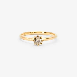 4.5mm Brown Diamond Blooming Ring | R19005BR