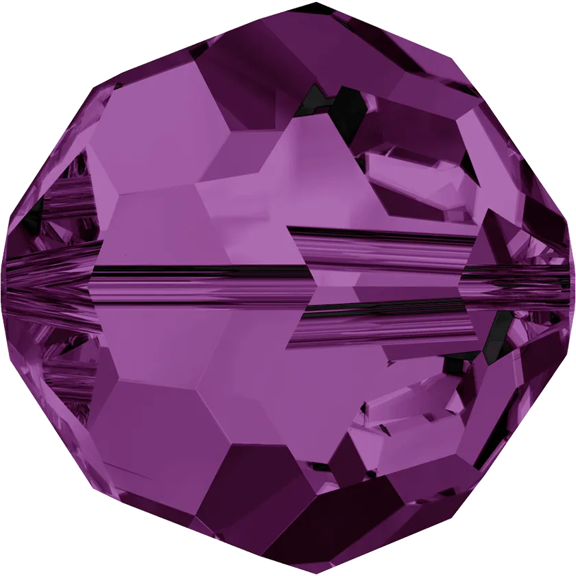 5000 Swarovski Round Beads, Amethyst (204)