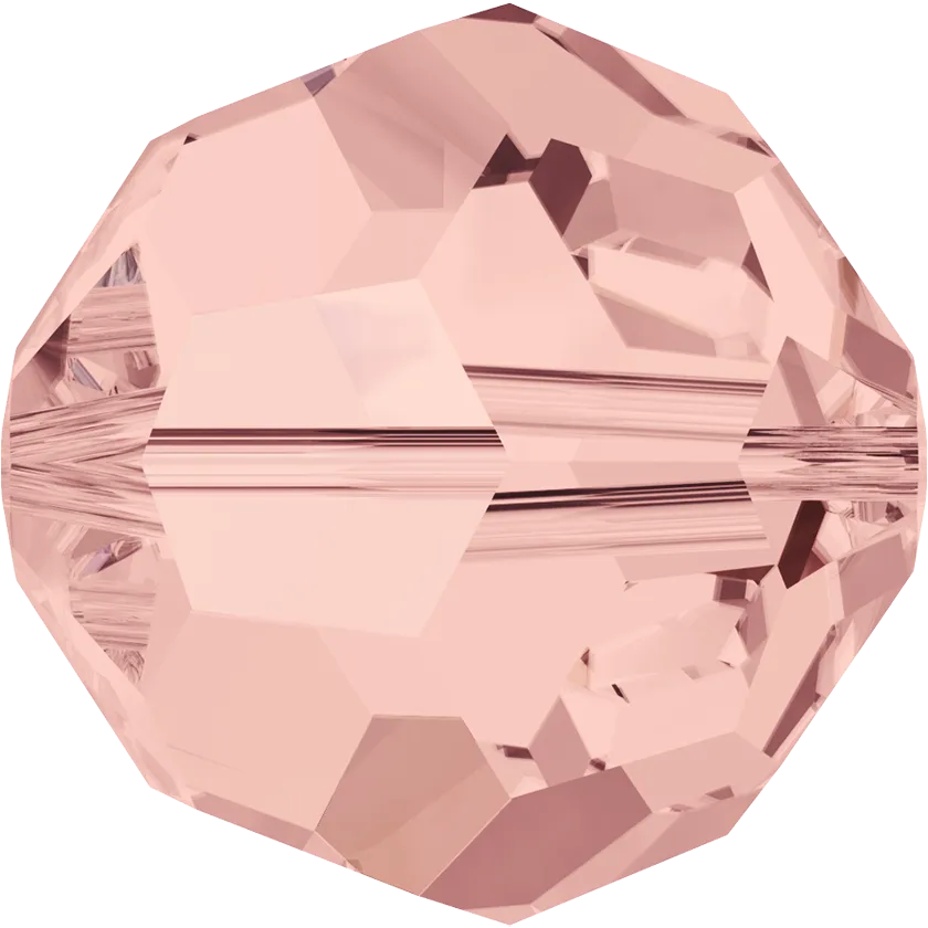 5000 Swarovski Round Beads, Blush Rose (257)