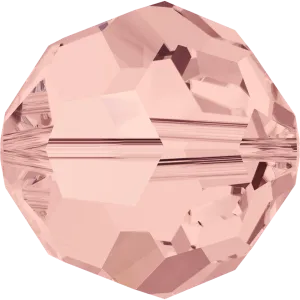 5000 Swarovski Round Beads, Blush Rose (257)
