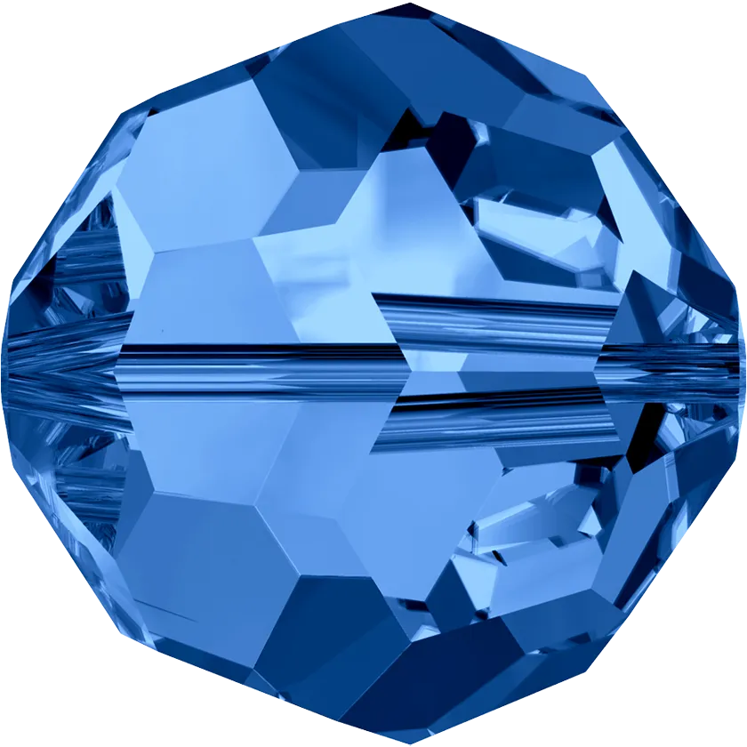 5000 Swarovski Round Beads, Capri Blue (243)