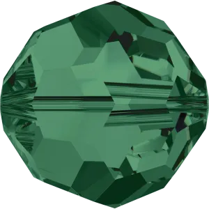 5000 Swarovski Round Beads, Emerald (205)