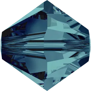 5328 Swarovski Bicone Beads, Indicolite (379)