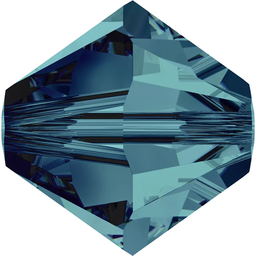 5328 Swarovski Bicone Beads, Indicolite (379)