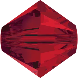 5328 Swarovski Bicone Beads, Light Siam (227)