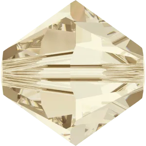 5328 Swarovski Bicone Beads, Light Silk (261)