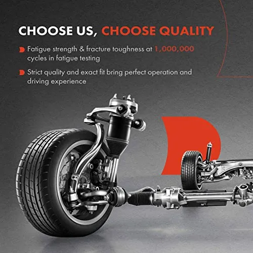 A-Premium Front Left Air Suspension Strut Assembly Compatible with Mercedes-Benz E320 E350 E500 E55 AMG E550 E63 AMG CLS500 CLS550 W211 Driver Side 2113205513