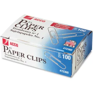 Acco Premium Paper Clips