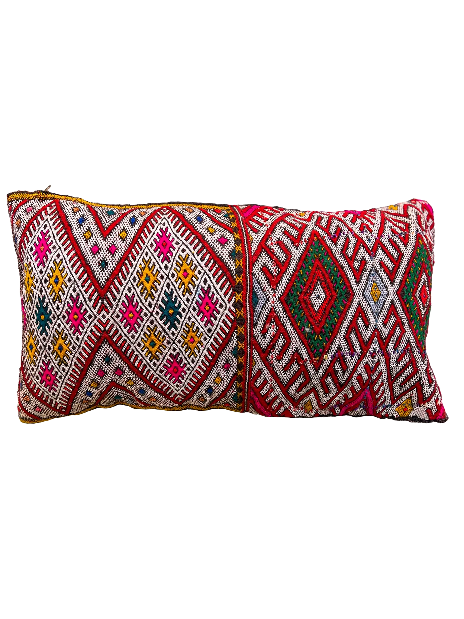 Ain Leuh Lumbar Pillow - Mismatched Evil Eyes
