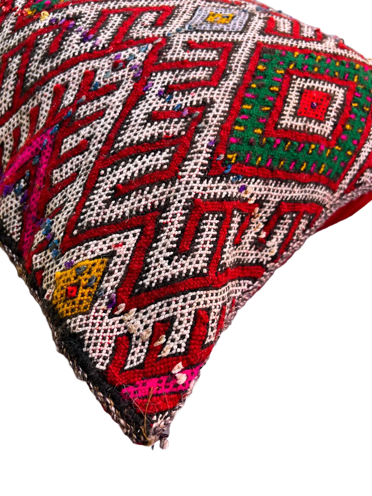 Ain Leuh Lumbar Pillow - Mismatched Evil Eyes