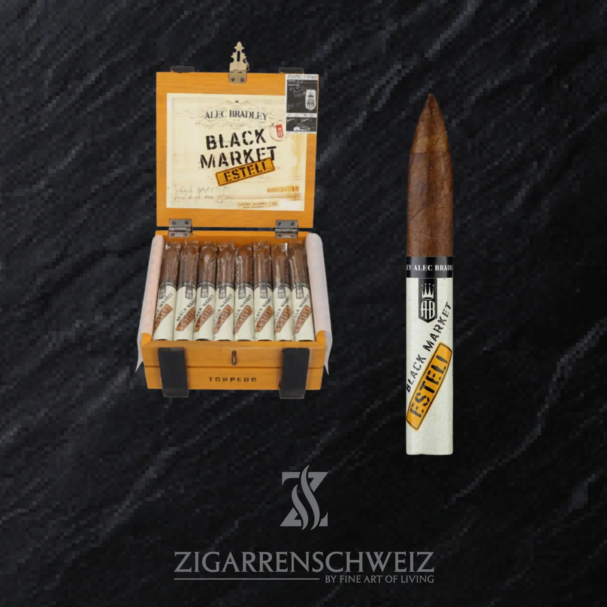 Alec Bradley Black Market Esteli Torpedo