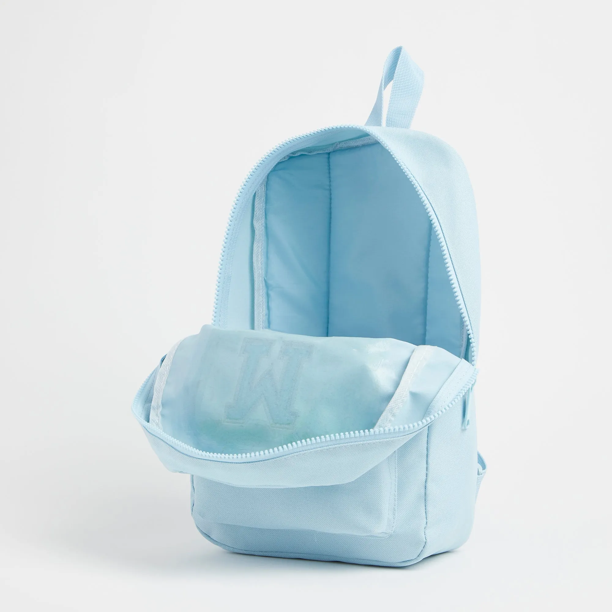 Alphabet Blue Backpack