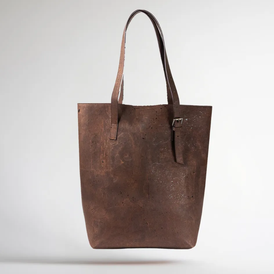 Amadora Tote Bag - BROWN