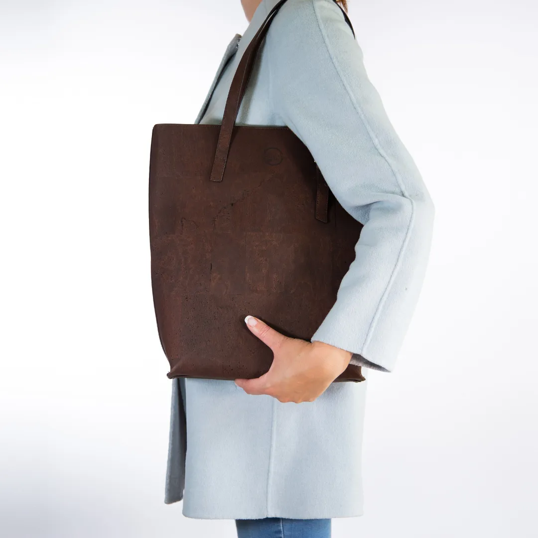 Amadora Tote Bag - BROWN