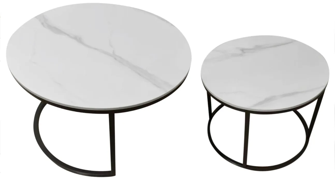 Amalfi Round Nest Of LampTables