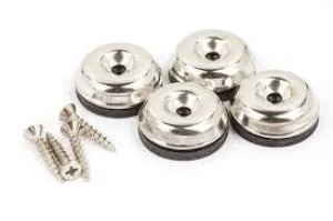 Amp feet - Sphinx glides - two piece amp foot w/screws  - set of 4 - genuine Fender - genuine Fender