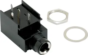 Amp jack - Mono - 4 Pin PC mount 1/4 inch - Genuine Fender®