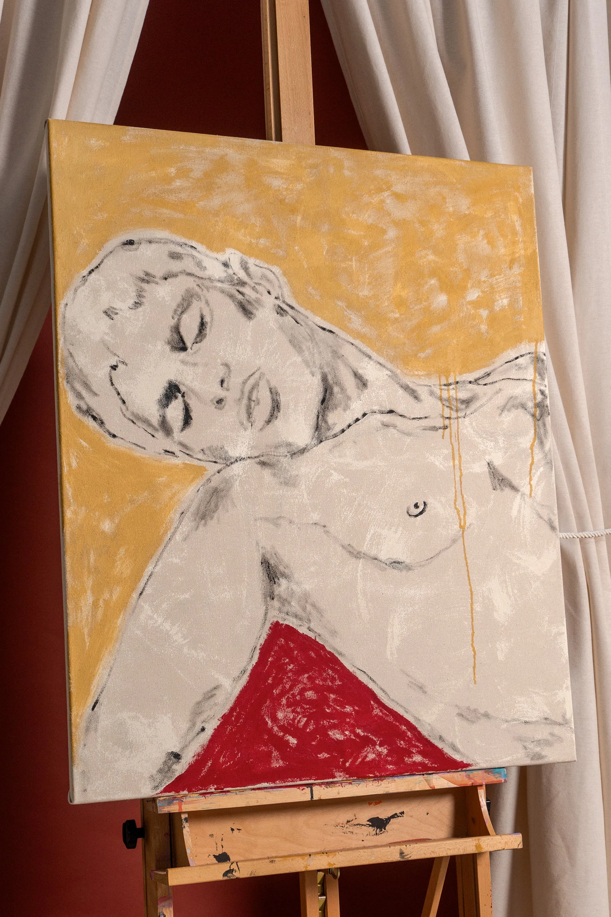 'Angelically...', 30”x36”