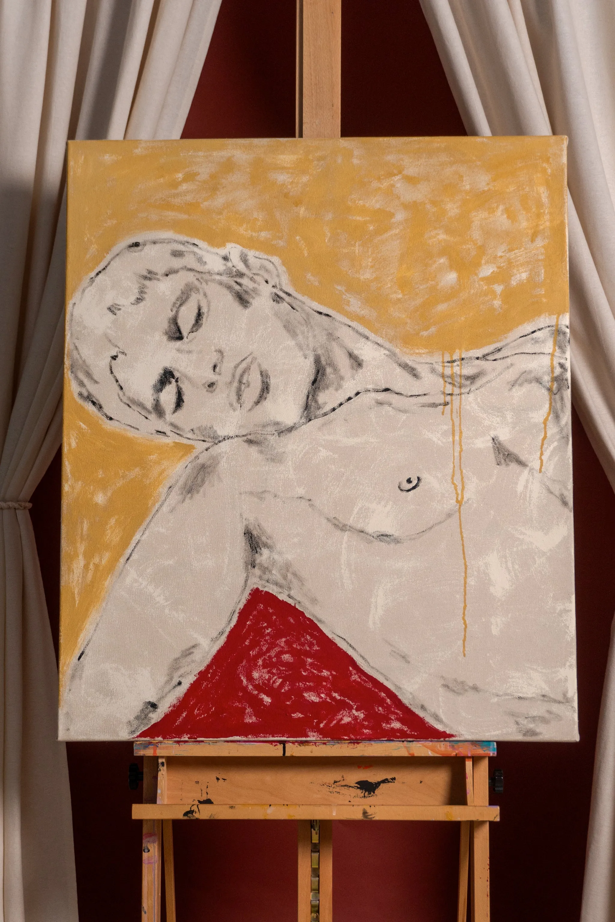'Angelically...', 30”x36”