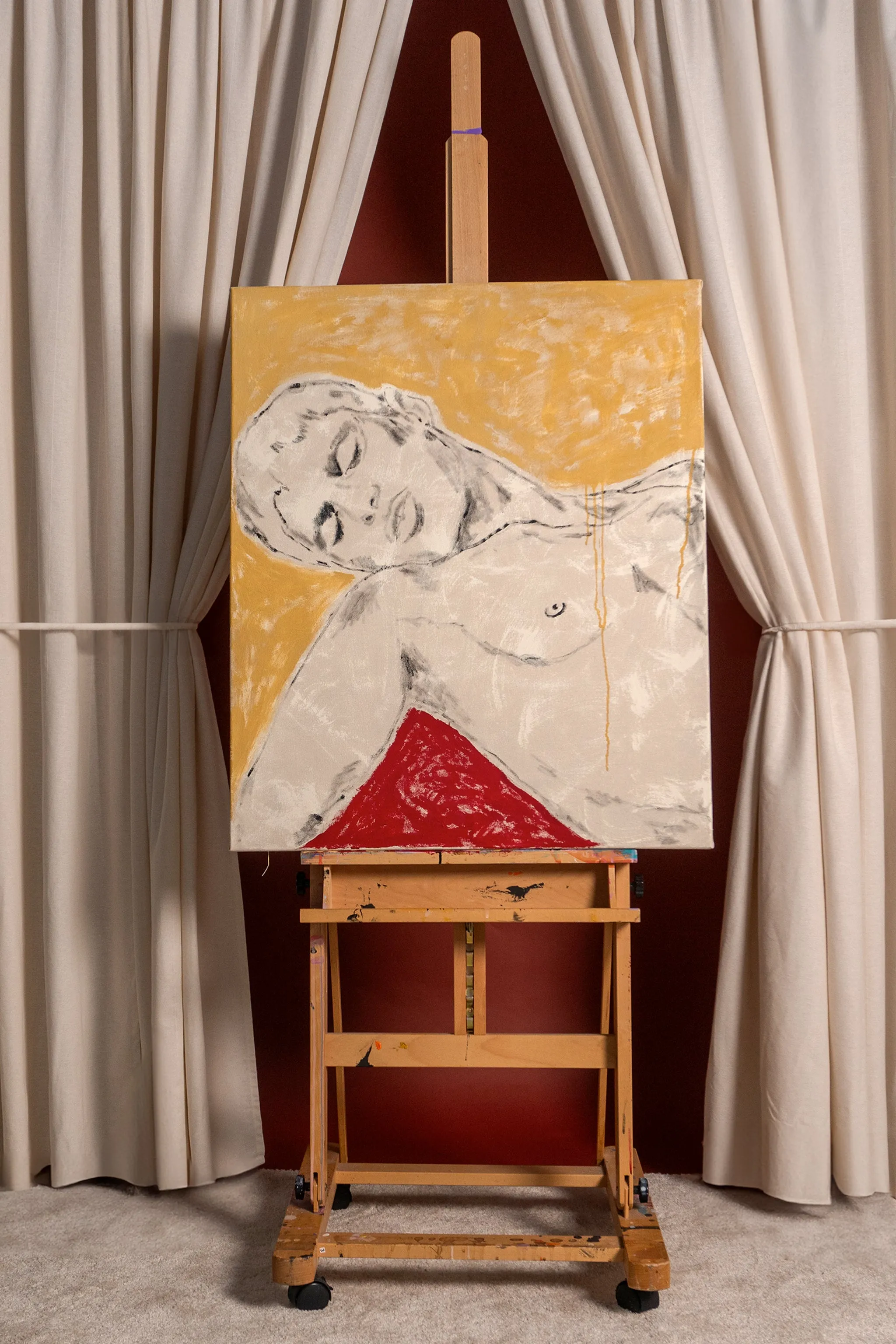 'Angelically...', 30”x36”