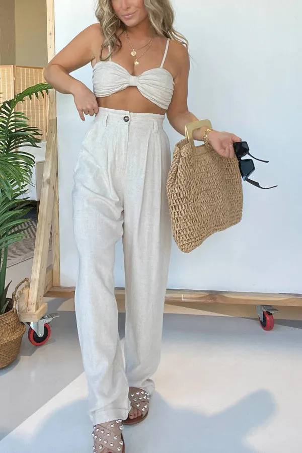 Ansley Woven Set Oatmeal