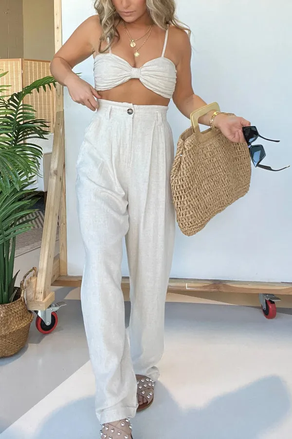 Ansley Woven Set Oatmeal