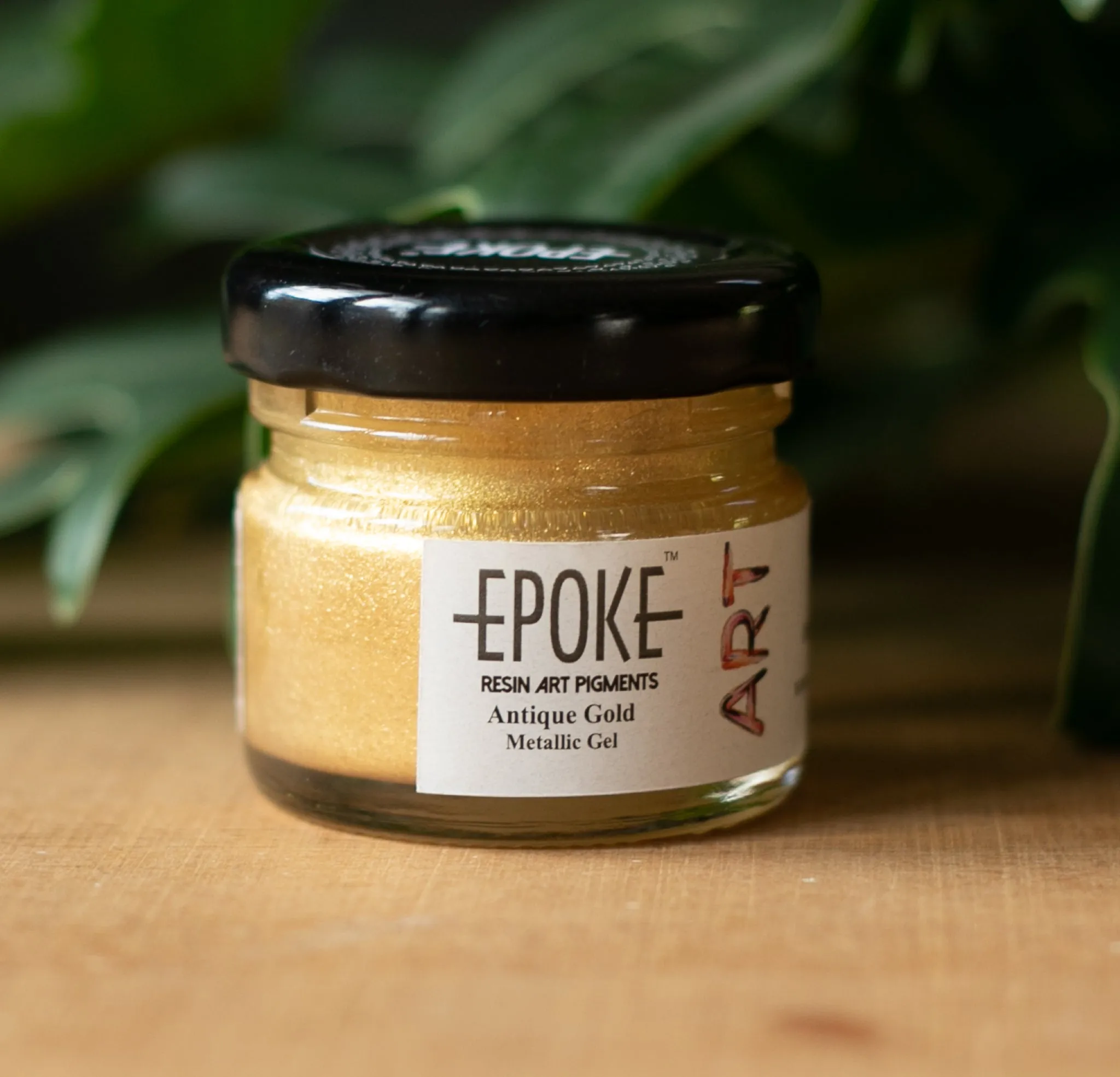 Antique Gold (Metallic) - Mini Pigment Paste -20g