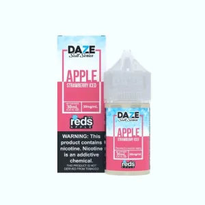 APPLE STRAWBERRY ICED - REDS APPLE BY 7 DAZE SALT SERIES E-LIQUID