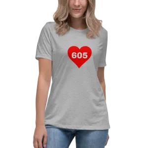 AREA CODE 605 Women's Relaxed T-Shirt