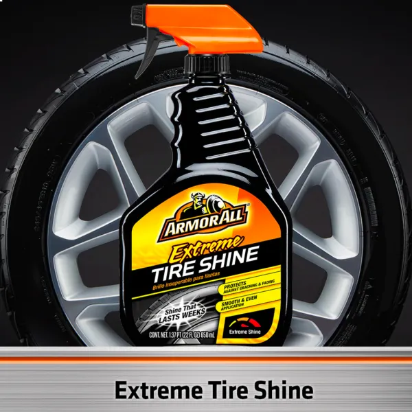 Armor All Extreme Tire Shine Spray 22-fl oz Car Exterior Wash in the Car Exterior Cleaners