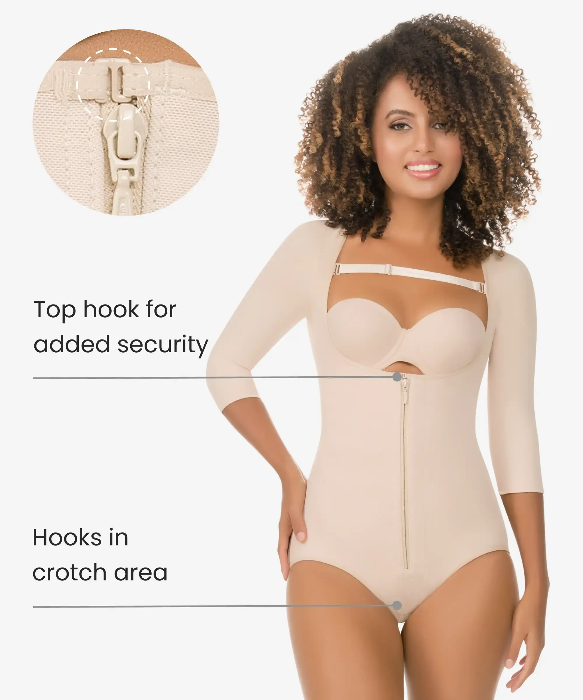 Arms and abdomen body shaper - Style 286