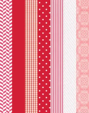 a|s cardstock - cherry collection