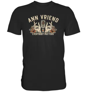 AV / Premium Unisex Tshirt with Hands Logo