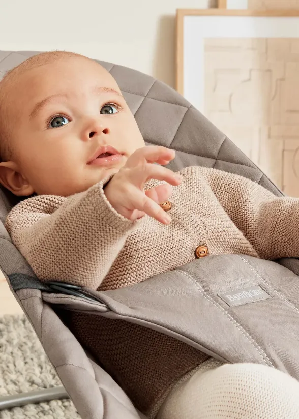 BabyBjorn Bouncer Bliss - Woven Classic Quilt