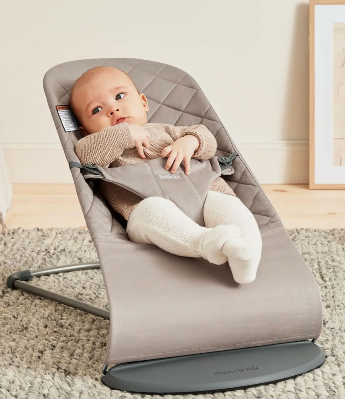 BabyBjorn Bouncer Bliss - Woven Classic Quilt